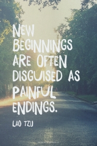 large new beginnings happiness